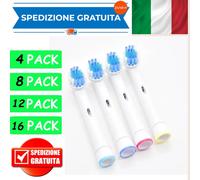Testine per spazzolino eletrico compatibili con ORAL B testina di ricambio Braun