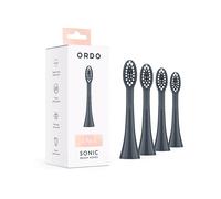 TESTINE PER SPAZZOLINO ELETTRICO ORDO Brush Head Charcoal, tecnologia sonora, 4 testine