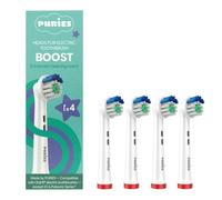 Testine per spazzolino elettrico Puries Boost per Oral-B - 4 pezzi