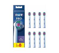 TESTINE PER SPAZZOLINO ORAL-B 3D White, testina singola, pulizia delicata, 8 pezzi