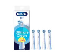 Oral-B iO Ultimate Clean testine di ricambio per spazzolino White 4 pz