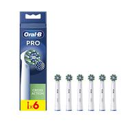 Oral-B Pro Cross Action Spazzole per Spazzolino Elettrico, Confezione da 6 Unità
