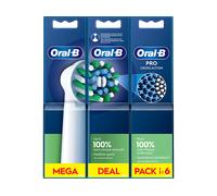 Oral-B Braun Oral-B Cross Action Testina sostitutiva Confezione da 6 unità