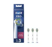 TESTINE PER SPAZZOLINO ORAL-B Pro Floss Action, setole MicroPulse, setole a X, 3 pezzi
