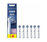 Oral-B Pro Sensitive Clean Spazzole per Spazzolino Elettrico, Confezione da 6 Unità
