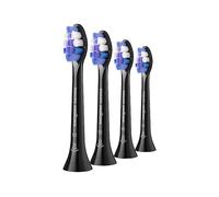 TESTINE PER SPAZZOLINO PHILIPS HX6054/88 SENSITIVE S2 BLACK - pack da 4, setole morbide
