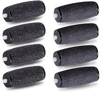 Testine rotanti di ricambio E-cron ® compatibile con macchina pedicure, MIX duro & soffice ruvido, 8 ricarica.