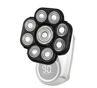 Testine Sostitutive Per Rasoio Elettrico, Testine Sostitutive Per Rasoio Barba, Testine Sostitutive Per Rasoio Per Peli Del Corpo A 9 Teste Velocità Estrema, Sostituzione Del Rasoio Elettrico