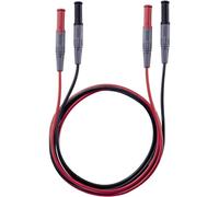 testo 0590 0013 KIT puntali di sicurezza Spina 4 mm Spina 4 mm 1.00 m Nero,