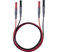 Testo Kit puntali di sicurezza 0590 0013 - Spina 4 mm, 1,00 m, Nero