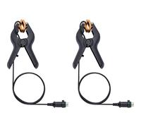 Sensore di temperatura testo 0613 5507 Zangen-Temperaturfühler-Set di sonde di temperatura a morsetto (cablato, NTC) -