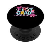 Testo colorato carino modello di primo grado PopSockets PopGrip Adesivo