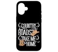 Testo della canzone di Country Roads Take Me Home Cute Custodia per iPhone 16