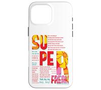 Testo della canzone di Super Freak Rick James Motown Records Custodia per iPhone 16 Pro Max