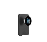 Testo divertente storia da incubo divertente non parlare mai dei file PopSockets PopWallet per MagSafe