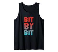 Testo Divertente Umorismo Divertente per Le Persone Citazioni Divertenti Bit By Bit Canotta