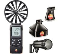 TESTO 0563 2417 - Anemometro a elica testo 417 kit 2, tamponi di misurazione + rad