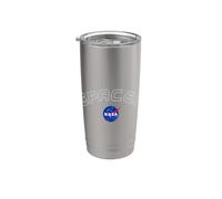 Testo "Spaced" della NASA con logo delle polpette Bicchiere termico in acciaio inox doppia parete