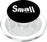 Testo stampato divertente per persone con citazione di una parola piccola PopSockets PopGrip per MagSafe