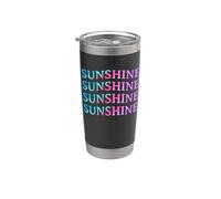 Testo Sunshine I Love Summer Bicchiere termico in acciaio inox doppia parete