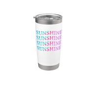 Testo Sunshine I Love Summer Bicchiere termico in acciaio inox doppia parete