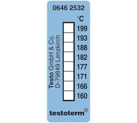 testo testoterm Strisce termometriche 161 fino a 204 °C Contenuto10 pz.