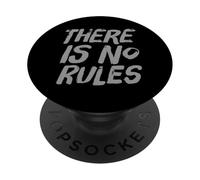 Testo umoristico divertente divertente per le persone Divertente Non ci sono regole PopSockets PopGrip Adesivo