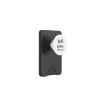 Testo umoristico divertente divertente per le persone divertente solo continuare a guardare PopSockets PopWallet per MagSafe