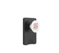 Testo umoristico divertente Non mi piace lavorare fuori perché fa male PopSockets PopWallet per MagSafe