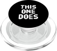 Testo umoristico divertente per le persone divertente questo fa PopSockets PopGrip per MagSafe