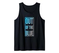 Testo umoristico Divertente per Persone Divertente Fuori dal Blu Canotta