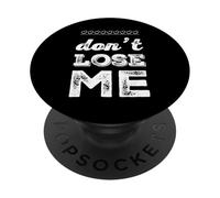 Testo umoristico divertente per persone divertente non perdermi PopSockets PopGrip Adesivo