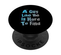 Testo umoristico divertente Persone divertenti Un ragazzo come me è difficile da trovare PopSockets PopGrip Adesivo