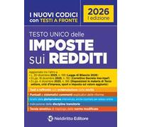 Testo unico delle Imposte sui redditi e sulle persone fisiche commentato con testi a fronte 2026. Nuova ediz. Con espansione online