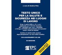 Testo unico per la salute e sicurezza nei luoghi di lavoro - 2026