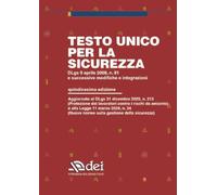Testo unico per la sicurezza. XV edizione