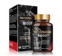 Testosterone Booster for Uomini, reintegrare l'energia, migliorare le prestazioni e la messa a fuoco , Aumenta i muscoli e la resistenza | 60 conteggi,3pcs