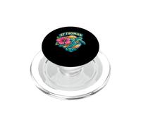Testuggine Marina Ippocastano Isola Tropicale St Thomas USVI PopSockets PopGrip per MagSafe