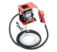 TESUGN 550 W, 60 l/min, pompa diesel autoadescante, stazione di rifornimento mobile, pompa diesel elettrica autoadescante, set completo con pistola di accensione automatica, tubo da 4 m, contatore