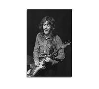 TESUXYEHH Poster decorativo da parete con cantante Rory Gallagher, stampa artistica su tela, poster decorativo moderno, per camera da letto, per camera da letto, 40 x 60 cm