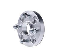 TETARI 1 Coppia Adattatori Distanziali Ruota per Proton, per Gen2 per Satria PCD 4x114,3 CB 67,1 Mm in Alluminio Forgiato Distanziali Ruote(2X silver-25mm)