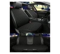 TETARI Coprisedili Per A1 A3 A4 A5 A6 A6L A7 A8 A8L Coprisedile Per Auto In Lino Cuscino Per Sedile Prima Seconda Beni Per Auto Copri Seduta Sedile Auto(Black 5 seat)