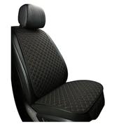 TETARI Coprisedili Per A1 A3 A4 A5 A6 A6L A7 A8 A8L Coprisedile Per Auto In Lino Cuscino Per Sedile Prima Seconda Beni Per Auto Copri Seduta Sedile Auto(Black beige 1 seat)