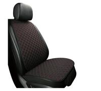 TETARI Coprisedili Per MG ZS GT HS RX5 MG5 MG6 Coprisedile In Lino Per Auto Cuscino Per Sedile Accessori Per Auto Prima Seconda Beni Per Auto Copri Seduta Sedile Auto(Black red 1 seat)