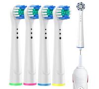 Tête de brosse à dents électrique - Pom+pbt | Accessoires de voyage portables doux à poils souples | Élimination de l'accumulation de remplacement de brosse à dents pour la maison, l'appartement, la s