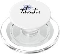 Tetelestai Citazione biblica greca Salvezza Gesù Cristo PopSockets PopGrip per MagSafe