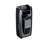 TETEOM Body Camera, Body Camera Videoregistratore digitale portatile BodyCam della polizia Miniatura videocamera Action Camera DV per servizio, consegna, raccolta prove(256GB)