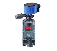 TETEOM Filtro Piscina, 15W/25W/35W 6 in 1 Pompa Filtro WC for Pesci, Pompa a Bassa aspirazione Pompa Acqua Pompa Acquario Pompa Acqua Ossigeno Accessori Acquario(45W)