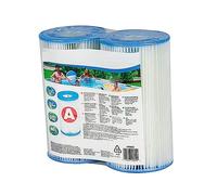 TETEOM Filtro Piscina, Cartucce del Filtro dell'Acqua della Piscina, Cartuccia del Filtro di Tipo A o Tipo C Cartuccia del Filtro di Ricambio for Piscina for la Cura Quotidiana della Piscina(2 PCS)