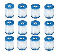 TETEOM Filtro Piscina, Filtro a Cartuccia for Piscina, 29007E Filtro H for Piscine - Confezione da dodici